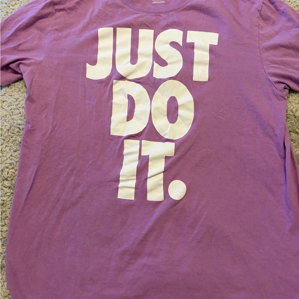 Nike Purple Crewneck T-Shirt